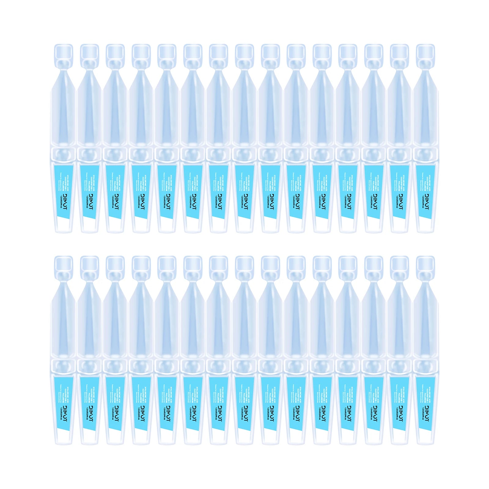 30 Bottles 3% Hyaluronic Acid Serum - Anti-aging, deep nourishment, PFC, collagen. Face slimming, whitening, lifting & firming.