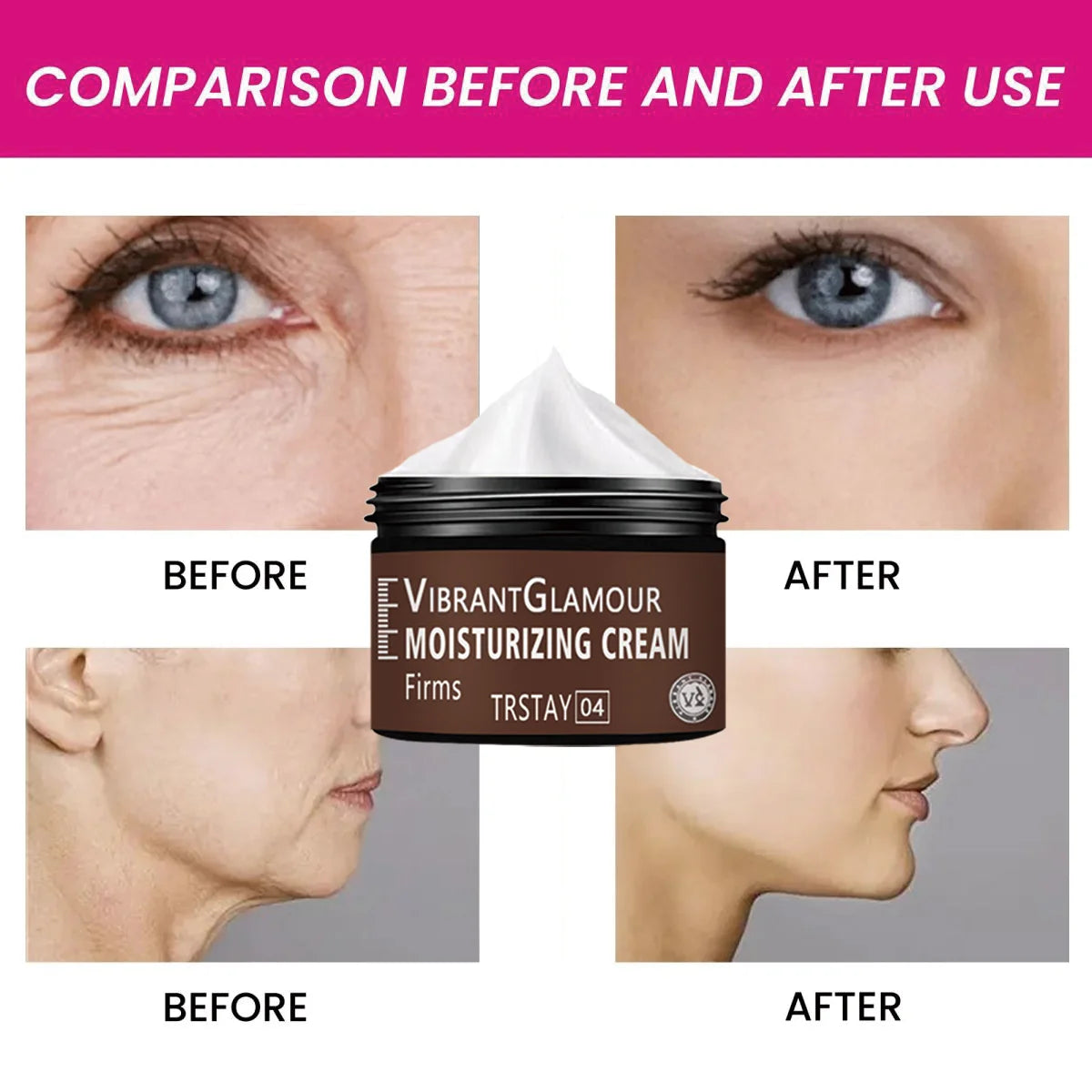 Retinol Face Cream Anti-Aging Remove Wrinkle Firming Lifting Whitening Brightening Moisturizing Cream Facial Skin Care